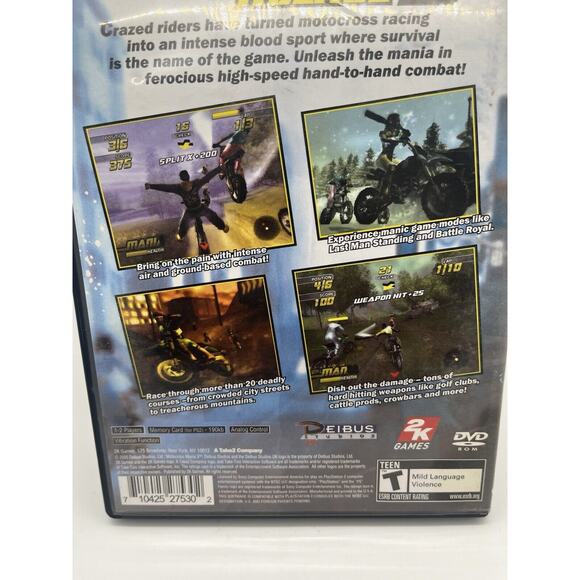Motocross Mania 3 PS2 CIB (Sony PlayStation 2) Complete with Manual Tested - Picture 7 of 7
